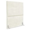 Cabeceira Solteiro 90 cm Com Frame Luna Boucle Bege Artte