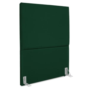 Cabeceira Solteiro 90 cm Com Frame Luna Suede Verde Artte