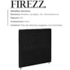 Cabeceira Solteiro 90 cm Firezz Veludo SL 944 Peer