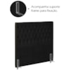 Cabeceira Solteiro 90 cm Firezz Veludo SL 944 Peer