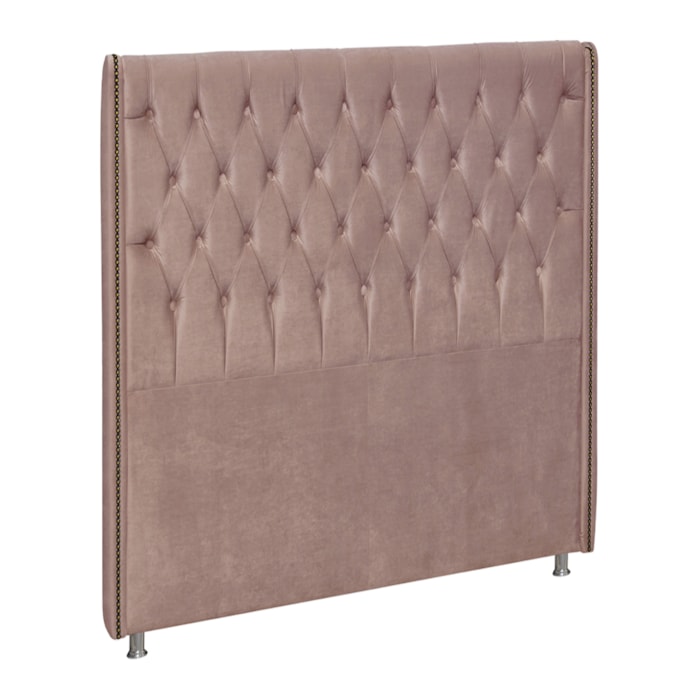 Cabeceira Solteiro 90 cm Firezz Veludo SL 949 Peer