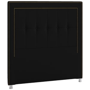 Cabeceira Solteiro 90 cm Napoll Veludo SL 944 Peer