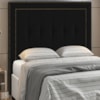 Cabeceira Solteiro 90 cm Napoll Veludo SL 944 Peer