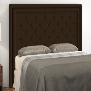 Cabeceira Solteiro 90 cm Padov Veludo SL 942 Peer
