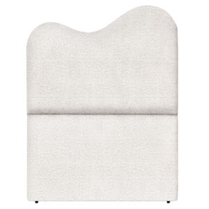 Cabeceira Solteiro 90 cm Selena Com Frame Linho Cru Artte