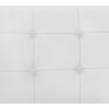 Cabeceira Solteiro Cama Box 90x129 Cm Helen Material Sintetico Branco SBL