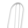 Cadeira Tubular America 056 Branco Assento Rattan ARTEF