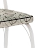 Cadeira Tubular Europa 141 Branco Assento Madeira Cedro ARTEF