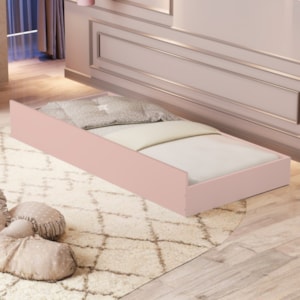 Cama Auxiliar Para Mini Cama MDF 149X74 cm 1143 Rose Decmade