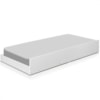 Cama Auxiliar Solteiro Barcelona Branco Tebar