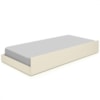 Cama Auxiliar Solteiro Barcelona Off White Nature Tebar