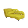 Cama Caminha Diva Pet Veludo Strass Amarelo Dvinn