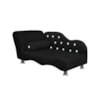 Cama Caminha Diva Pet Veludo Strass Preto Dvinn