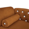 Cama Caminha Diva Pet Veludo Strass Terracota Dvinn