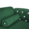 Cama Caminha Diva  Pet Veludo Strass Verde Dvinn