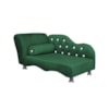 Cama Caminha Diva  Pet Veludo Strass Verde Dvinn