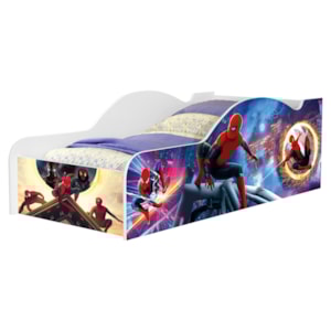 Cama Carro Juvenil MDF 158X73 cm 1154 Aranha Decmade