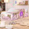 Cama Carro Juvenil MDF 158X73 cm 1154 Carruagem Decmade