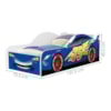 Cama Carro Juvenil MDF 158X73 cm 4040 Azul Decmade