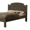 Cama Casal Flex MDF 195X144 cm Iris Castanho Decmade