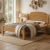 Cama Casal Flex MDF 195X144 cm Iris Nature Decmade