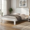 Cama Casal MDF 195X144 cm Sofia Branco Decmade