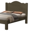 Cama Casal MDF 205X146 cm Thalia Castanho Decmade