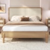 Cama Casal Palhinha Oslo 27055 Pes Madeira 152 cm Hanover Artesano