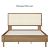 Cama Casal Palhinha Oslo 27055 Pes Madeira 152 cm Hanover Artesano