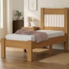 Cama de Solteiro MDF 199X95 cm Bela Nature Off Decmade