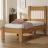 Cama de Solteiro MDF 199X95 cm Bela Nature Off Decmade
