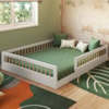 Cama Montessoriana Infantil 188X38 cm AFT009 Branco Comm