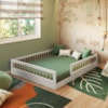 Cama Montessoriana Infantil 188X38 cm AFT009 Branco Comm