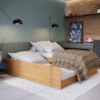 Cama Multifuncional Matrix 3 em 1 Nature Tebar
