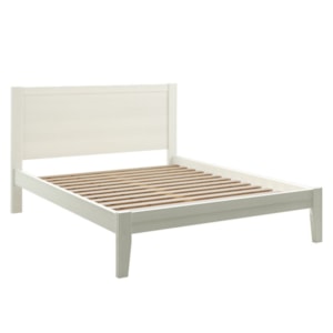 Cama Queen Madeira Macica Taeda 169 cm 2809 Branco Festra