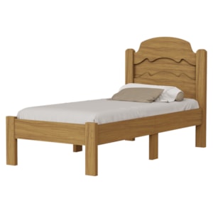 Cama Solteiro Flex MDF 195X94 cm Iris Nature Decmade