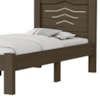 Cama Solteiro MDF 195X94 cm Sofia Castanho Off Decmade