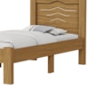 Cama Solteiro MDF 195X94 cm Sofia Nature Off Decmade