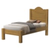 Cama Solteiro MDF 205X96 cm Thalia Nature Decmade