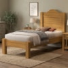 Cama Solteiro MDF 205X96 cm Thalia Nature Decmade