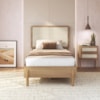 Cama Solteiro Palhinha Oslo 27058 Pes Madeira 102 cm Hanover Artesano