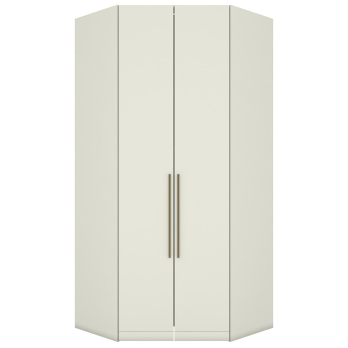 Canto Closet Modulado 2 Portas 241x110 cm Seletto Areia Henn