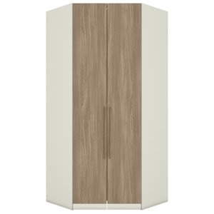Canto Closet Modulado 2 Portas 241x110 cm Seletto Areia Jequitiba Henn