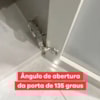 Canto Closet Modulado 2 Portas 241x110 cm Seletto Areia Jequitiba Henn