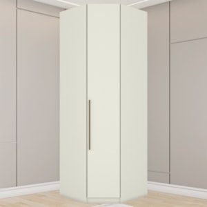 Canto Obliquo Modulado 1 Porta 241x82 cm Seletto Areia Henn