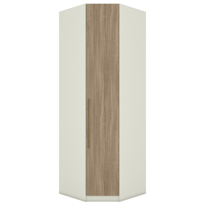 Canto Obliquo Modulado 1 Porta 241x82 cm Seletto Areia Jequitiba Henn