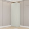 Canto Reto Modulado 1 Porta 241x80 cm Seletto Areia Henn