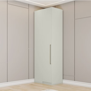 Canto Reto Modulado 1 Porta 241x80 cm Seletto Areia Henn