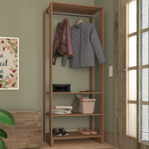 Closet Modulado 3 Prateleiras 200X80 cm EY101 Montana NOVAM