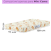 Colchao Infantil Mini Cama Nana Nenem 150X70 Umaflex